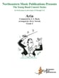 Aria Concert Band sheet music cover